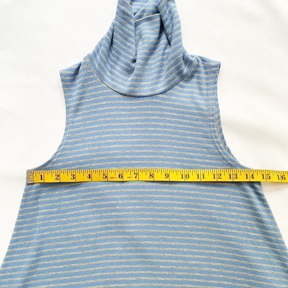 5/$25 Anthro Puella striped turtleneck tunic S - Picture 7 of 8
